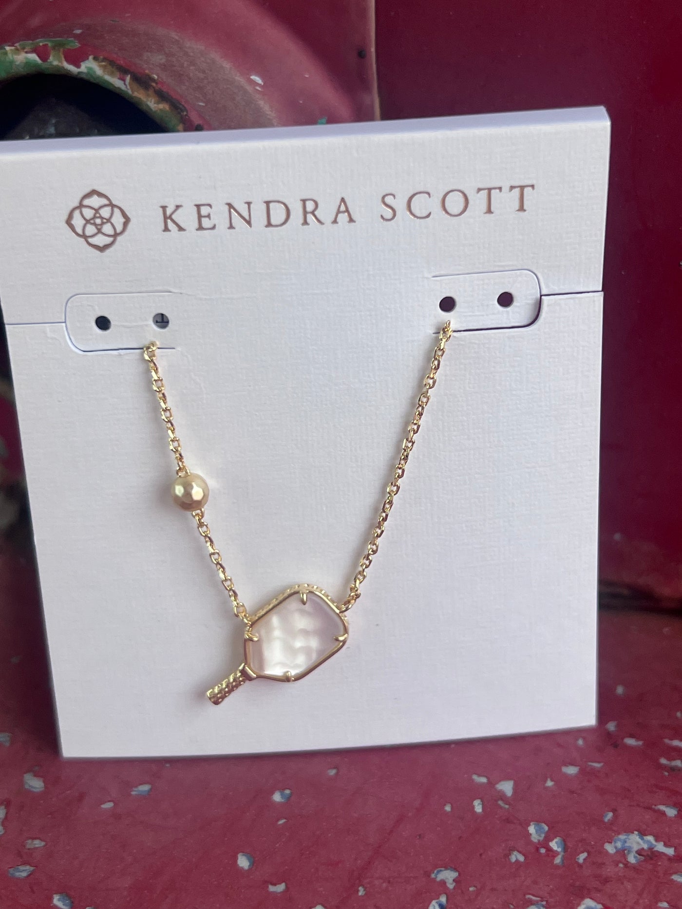 Kendra Scott Pickleball Necklace